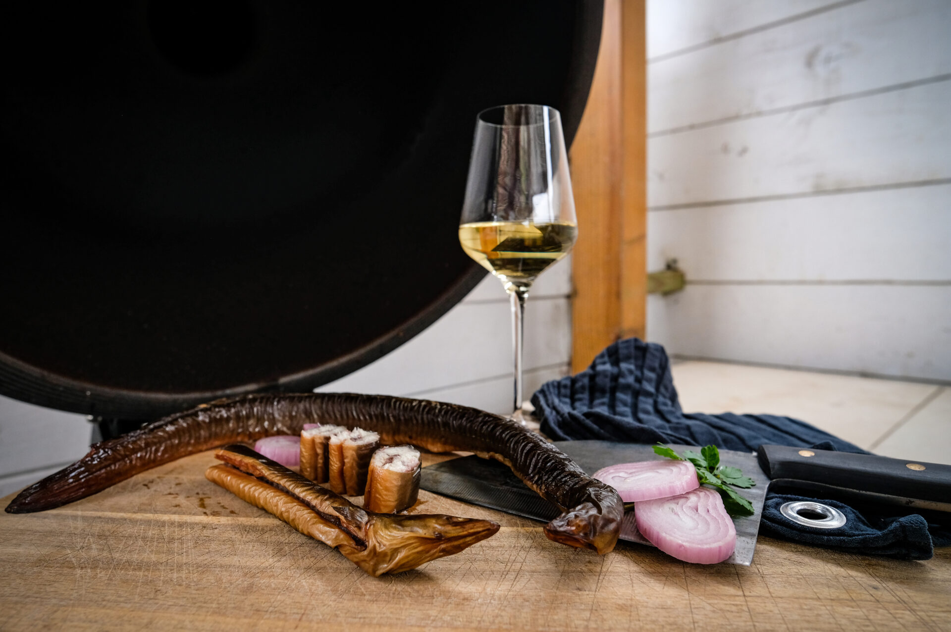 Gerookte paling +/-500 gram