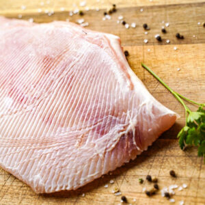 Rogvleugel zonder vel